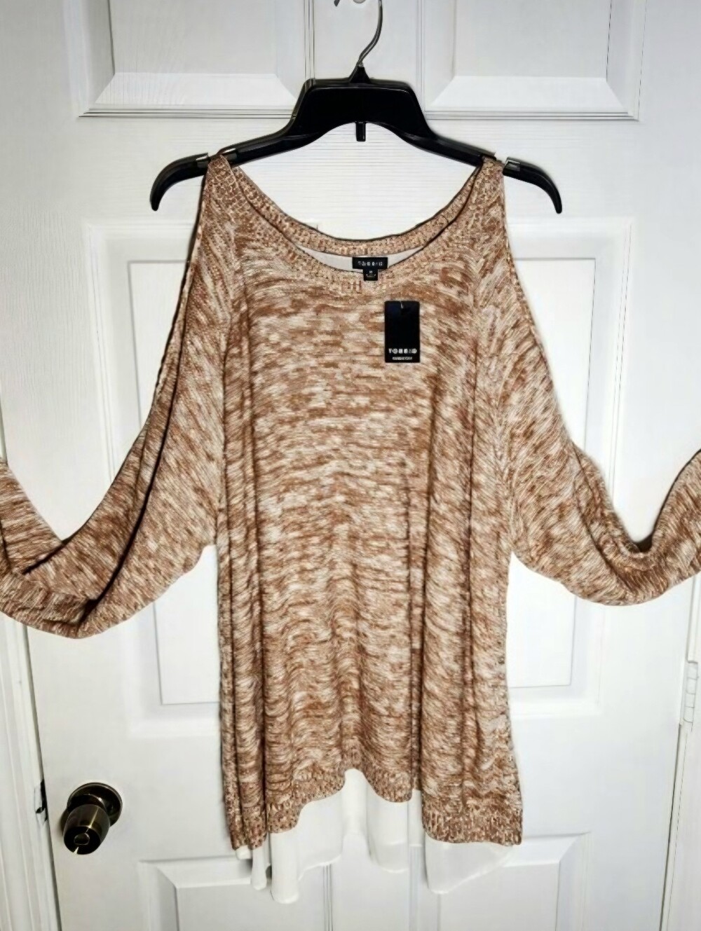 Torrid - Cold Shoulder Open Back Sweater - Size: 3 (22W/24W)